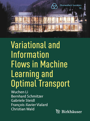 cover image of Variational and Information Flows in Machine Learning and Optimal Transport